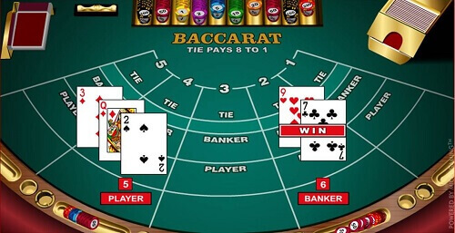 online baccarat table games America