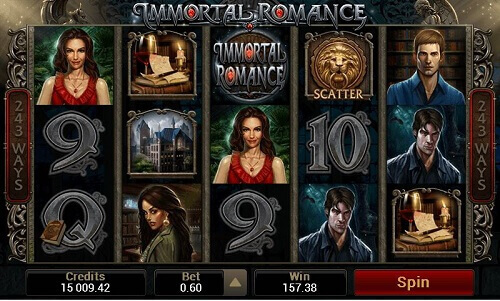 immortal romance online slot America