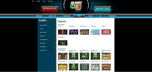 Sloto Cash games online casino America