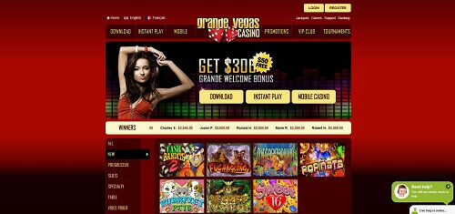 Grande Vegas Online Casino Review USA