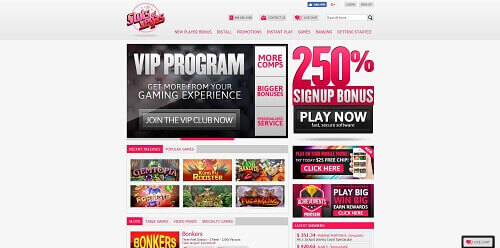 Slots of Vegas online casino review homepage