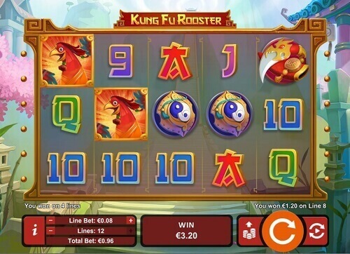 Kung Fu Rooster online slot review USA