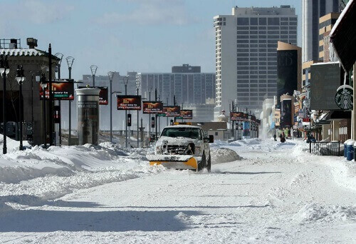 Atlantic City Blizzard hurts casino earnings
