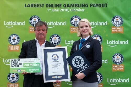 Lottoland jackpot largest online gambling win ever