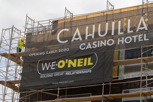 Cahuilla casino construction USA