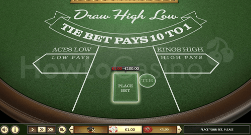 Real Money Draw High Low Poker