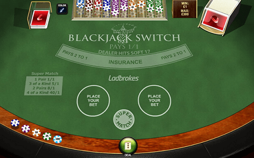 Play Blackjack Switch Online