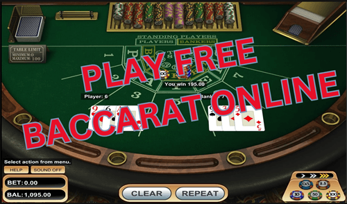 PLAY FREE BACCARAT ONLINE