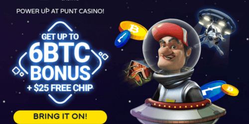 Punt Casino welcome bonus and promotions