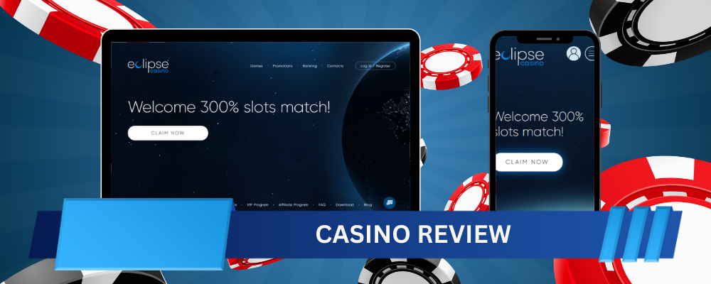Eclipse Casino Homepage