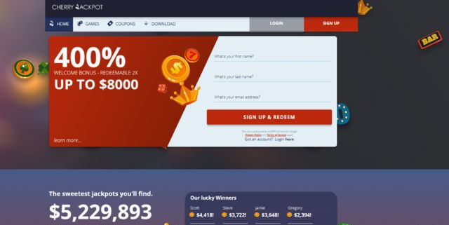 Cherry Jackpot Casino Review
