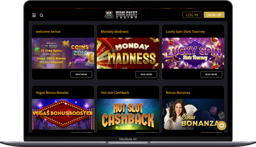 Vegas crest games