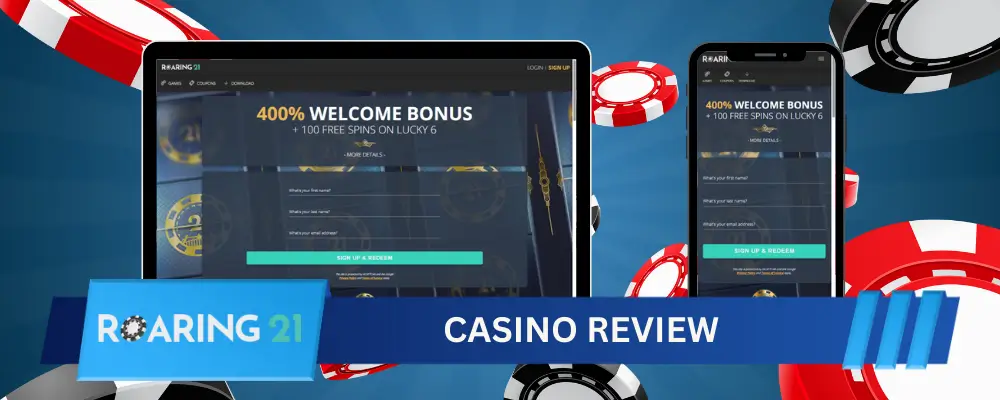 Roaring 21 Welcome Bonus and Promotions