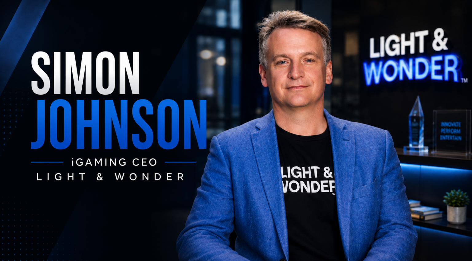 Simon Johnson: Light & Wonder iGaming CEO