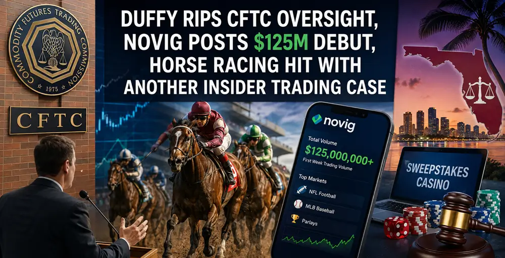 Duffy Rips CFTC Oversight