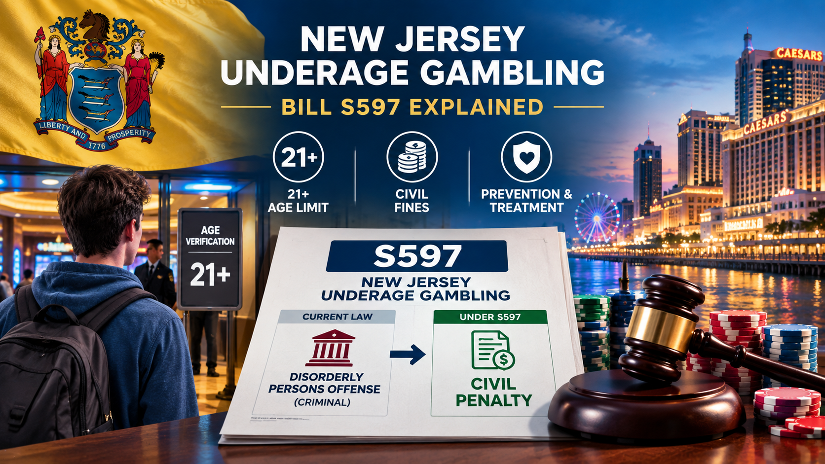 New Jersey Underage Gambling