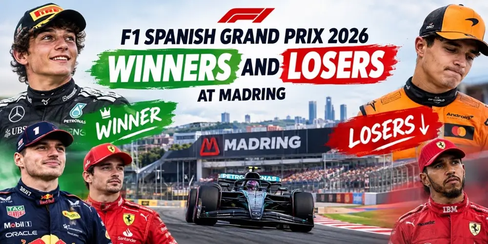 F1 Spanish Grand Prix winners and losers